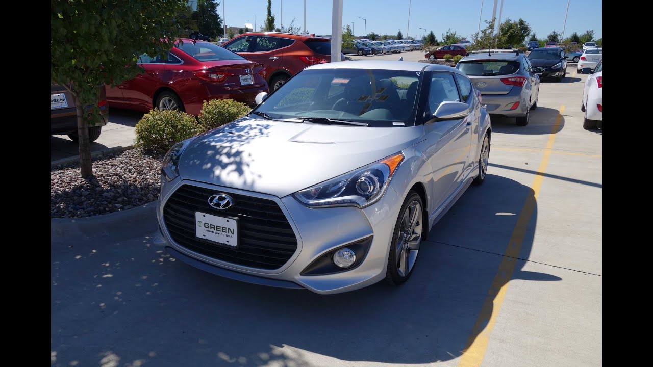 2015 Hyundai Veloster Turbo Walkaround Interior Tour