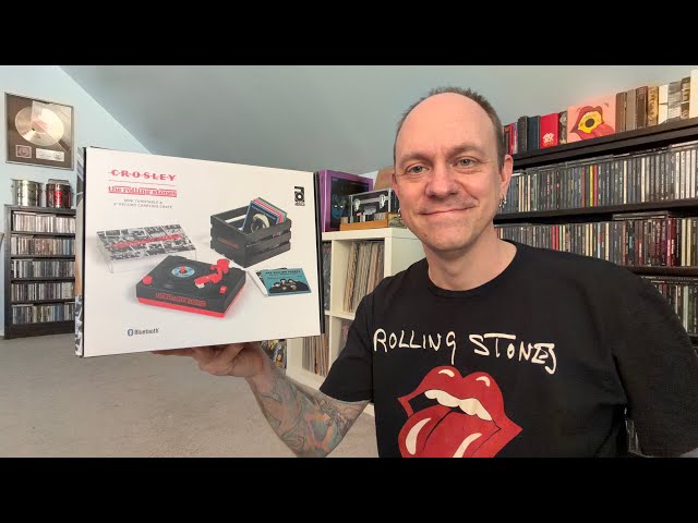 小さめ机ローリングストーンズパルプィクションジョニーロットン The Rolling Stones - Mini Record Player - Review & Unboxing - YouTube
