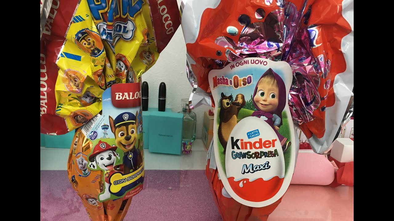 paw patrol uovo di pasqua