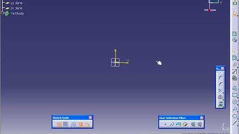 10 Sketcher Intro || CATIA V5 Tutorial