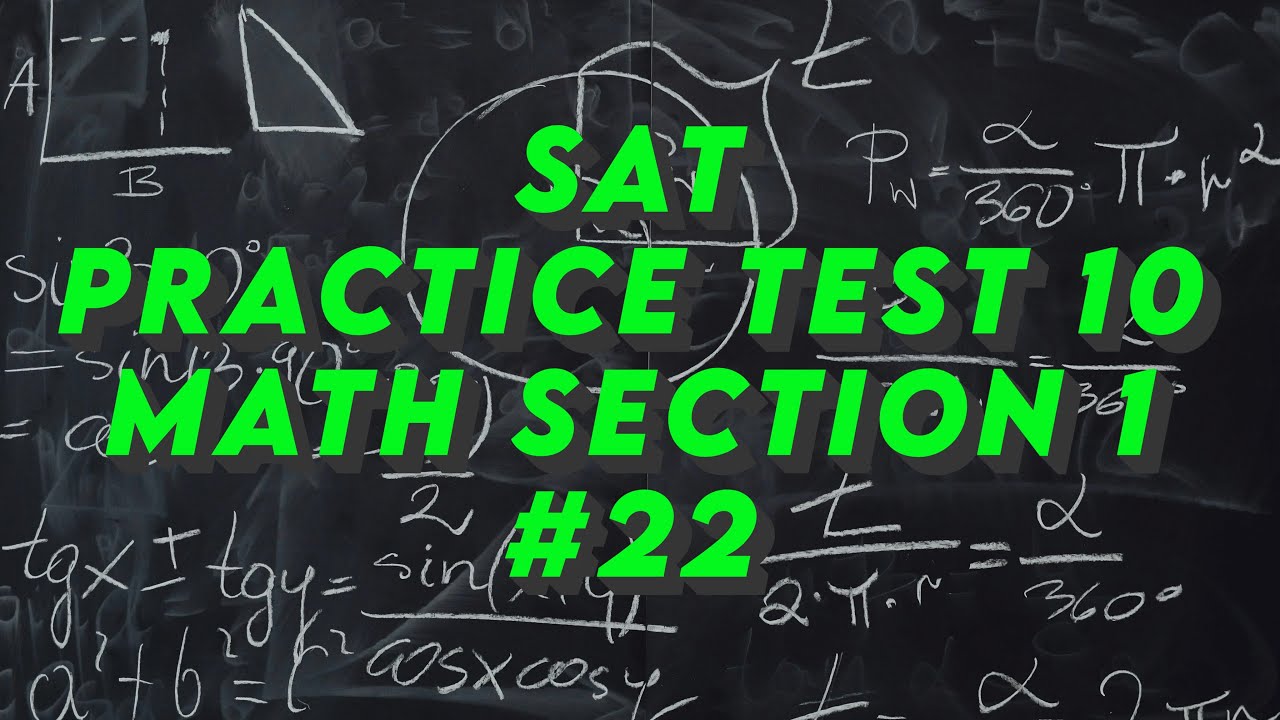 In the given equation, c is a positive constant. SAT Practice Test 10 ...