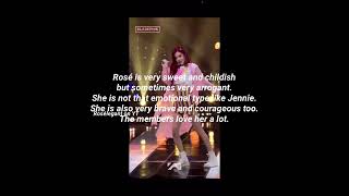 Blackpink Personality Type According To Sasaeng.