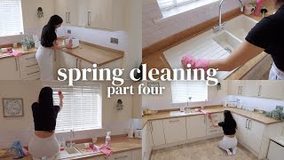 spring cleaning my kitchen - part 4 🌸 cleaning motivation, clean with me