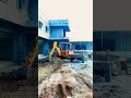 JCB 3DX excavator and tractor work #shortvideo #shorts #tractor #excavator #viralshorts #automobile