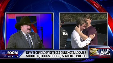 FOX NEWS Live - Chuck Andrews, CPP discusses Gunshot Technology