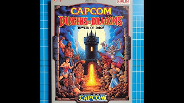 Dungeons & Dragons: Tower of Doom MAME LONGPLAY