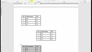 DOP5 Aligning Tables in a Document screenshot 5