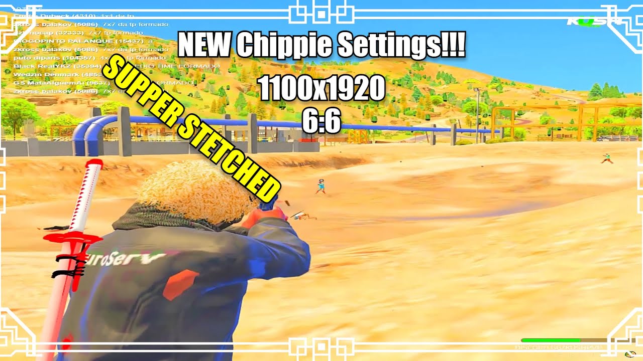 How To Get New Chippie Settings | 6:6 | 1100X1080 | Reshade