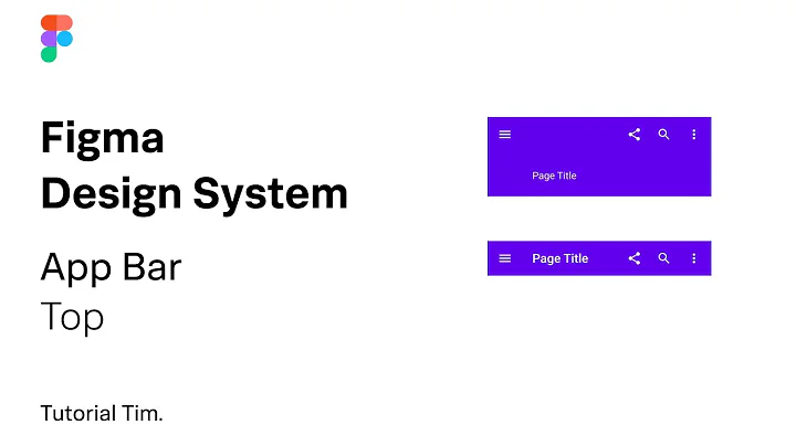 Let's Build a Design System: App Bar - Top