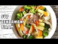 Sup cendawan tiram  cara masak cendawan tiram yang simple  sihat