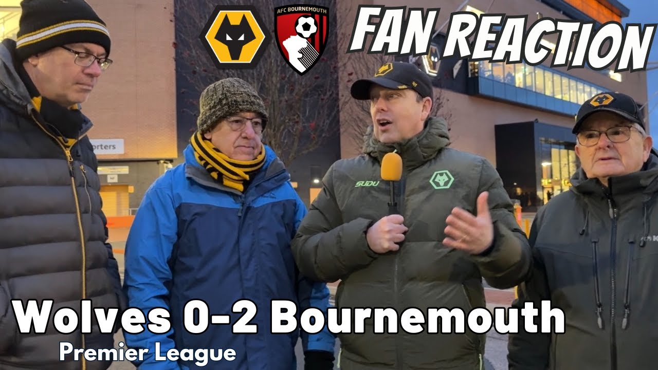 TOOTHLESS 😶 Wolves 0-2 Bournemouth Instant Fan Reaction | Premier League