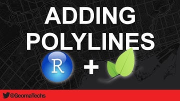 Leaflet Mapping in RStudio - Adding Polylines