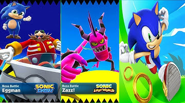 Sonic Dash - Gameplay Walkthrough Part 1 - Sonic (Android,iOS)