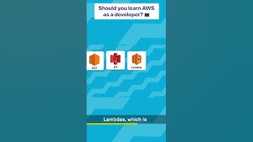 When should you learn AWS as a developer? #shorts