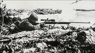 WWII Marine Snipers With M1903A1 and 8x Unertl Scopes Shocked Japan at 1,000 Yards