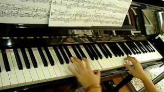 Video thumbnail of "13 jours en France - piano cover"