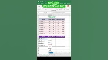 Kopieer de VLOOKUP-formule in verschillende kolommen: #trending #exceltips #formula #excel #vlook...