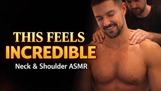 Deep Neck Shoulder Relaxation ASMR no music just relaxing sounds