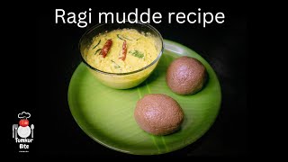 ragi mudde recipe | finger millet ball | Ragi Mudde Recipe in Kannada | #ragimudde #kannadarecipes