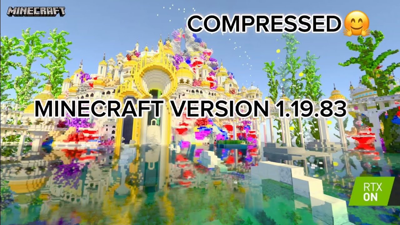 Minecraft 1.19.83 download | compressed file+original file - YouTube