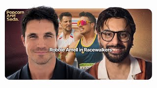 Inside RACEWALKERS with Robbie Amell | Popcorn and Soda
