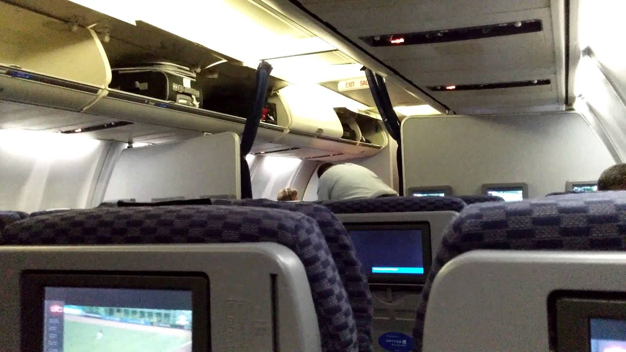 4k Uhd Boarding Inside United Airlines 737 700 Boeing Newark Airport