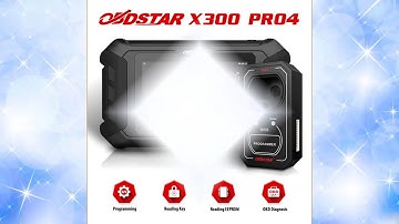 OBDSTAR X300 PRO4 Auto Key Programmer IMMO Version for Locksmith