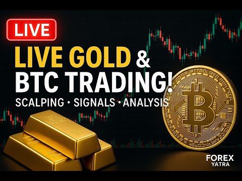 Live trading  Gold and bitcoin #gold #bitcoin #ethereum