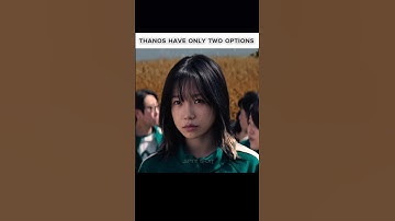THANOS CHANGE OWN MIND HE CHOOSE PLAYER 222 #viral #shorts #squidgame #gihun #frontman #webseries