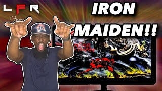 First Time Hearing IRON MAIDEN | Hallowed Be Thy Name (Live) | REACTION