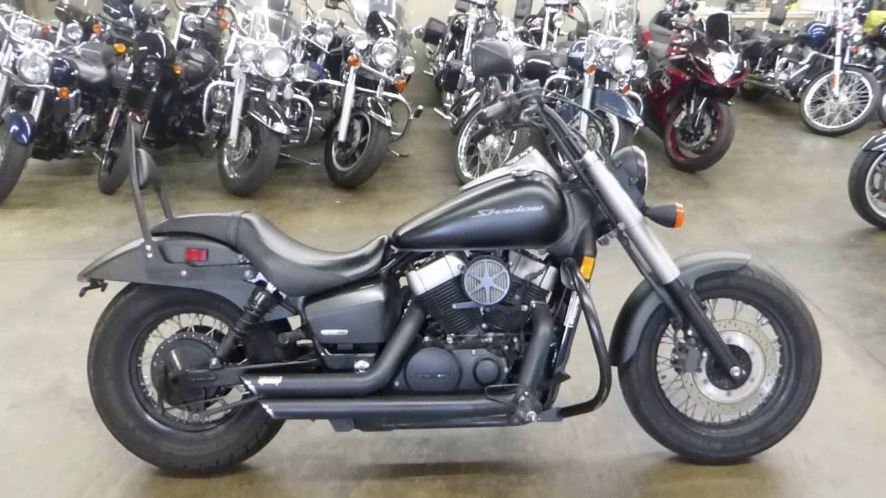 13 Honda Shadow Phantom 750 Description Youtube