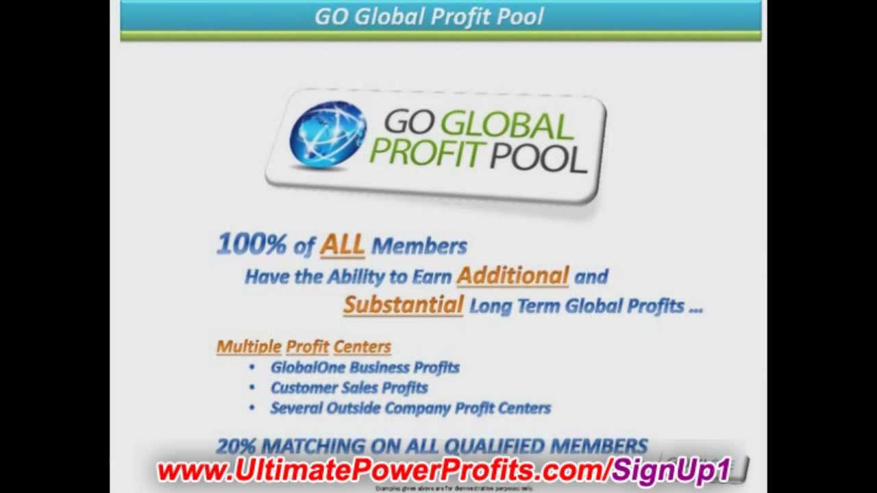 Go Global Profit Pool - Compensation Plan #2