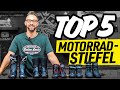 TOP 5 Motorradstiefel 2019