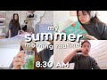 SUMMER MORNING ROUTINE! ☀️🌷 | Productive Vlog