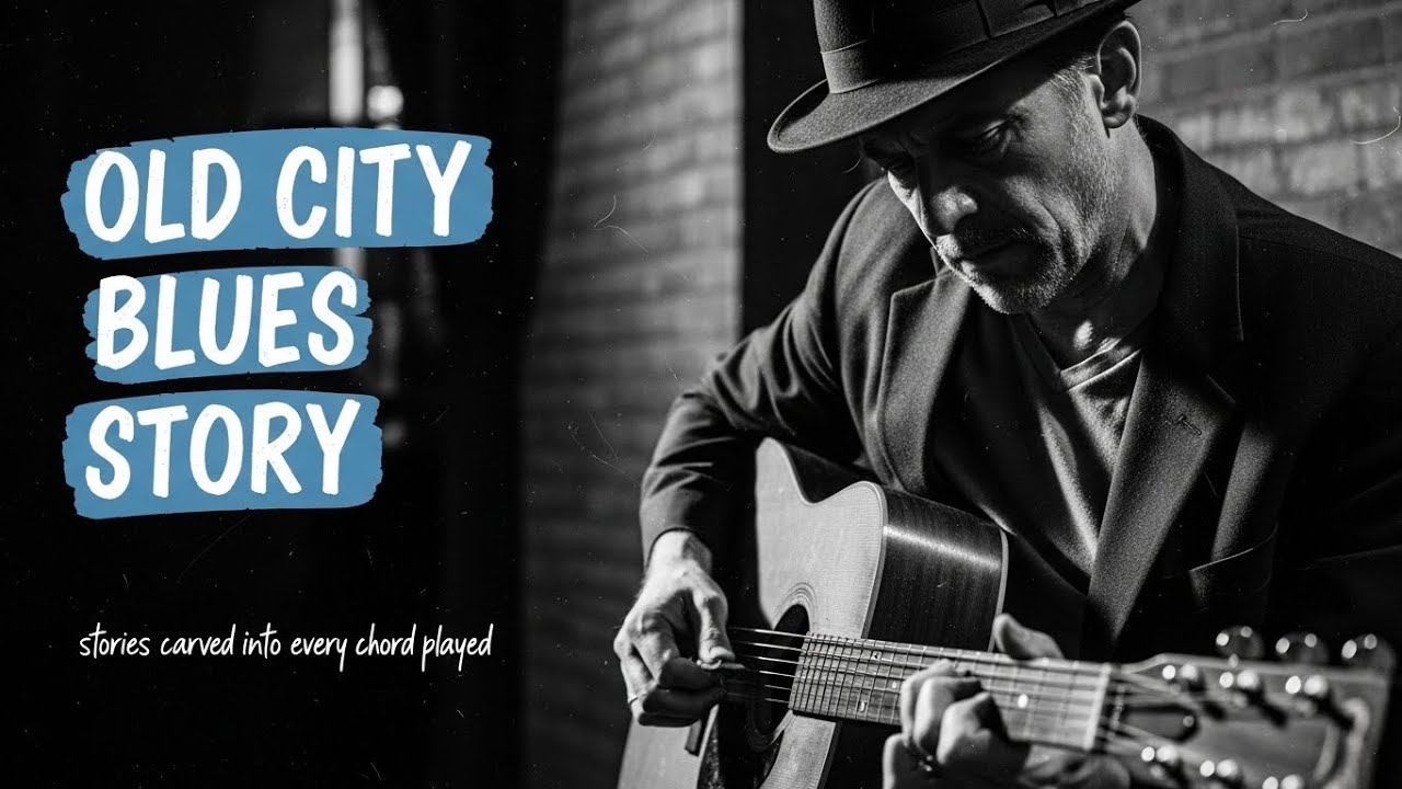 Eric Clapton, Jimi Hendrix, Muddy Waters Inspired Soul Blues Rock Ballads Neon Night