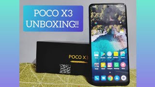 Poco X3 664 Gb, Cobalt Blue Unboxing & Overview