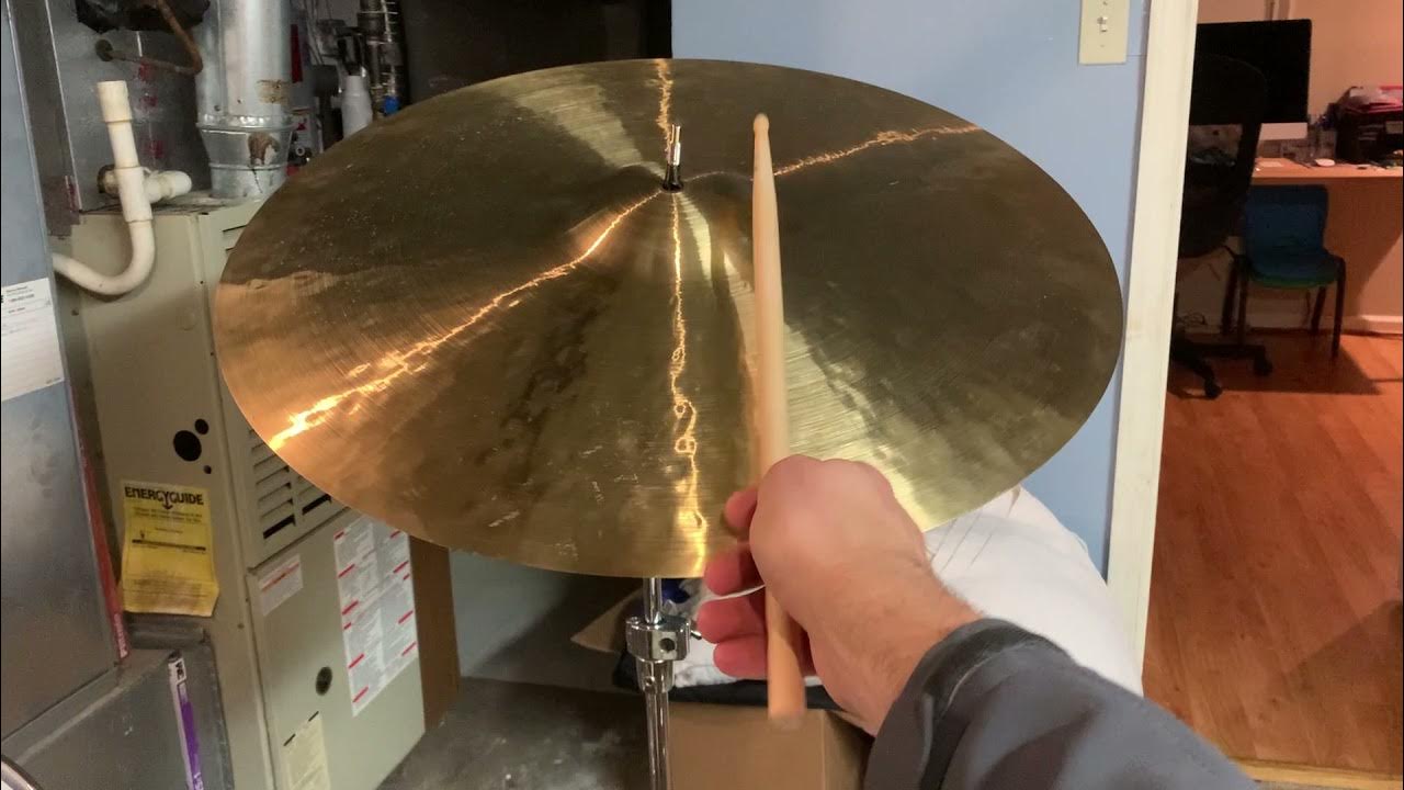 22" Matt Nolan Tony Williams Ride Cymbal YouTube