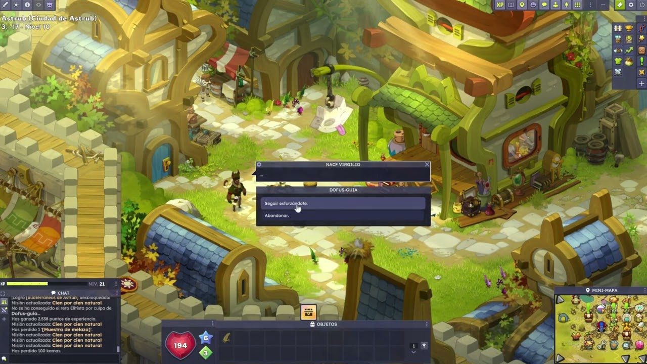 Misión - Cien por cien natural ( Dofus 3.0 )