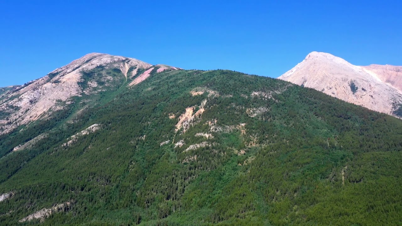 Aerial View for Good Hope Lake & Mud Lake BC, Canada