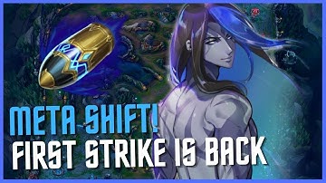 META SHIFT! FIRST STRIKE IS BACK AND THE BEST BLUE KAYN RUNE (DARK HARVEST IS DEAD)