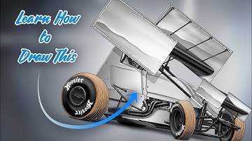 Learn how to draw Sprint Cars and other vehicles.