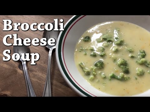 Broccoli Cheese Soup - LIVE