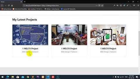 Web Design & Development Class Of LEDP (Day 21 Video)
