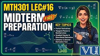 MTH301 Lec 16: Midterm Exam Prep | Clear Your Concepts!