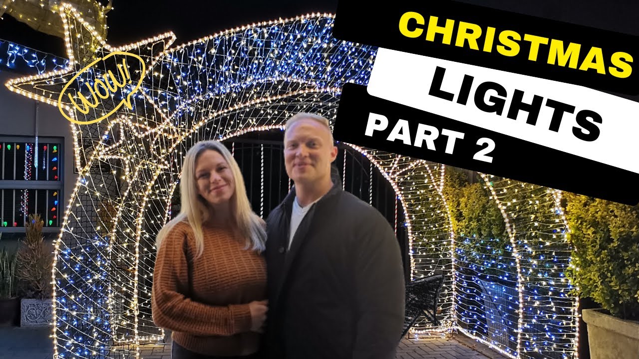 Christmas Lights Tour in Brackenfell, Cape Town 2022 YouTube