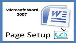 Page Setup Microsoft word (Part 1)
