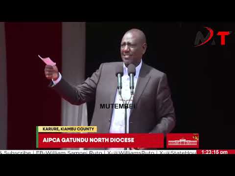 Ruto To Kalonzo Umekuwa Kwa Uongozi For Over 50 Years Na Barabara Ya Kwenda Kwako Ni Matope 