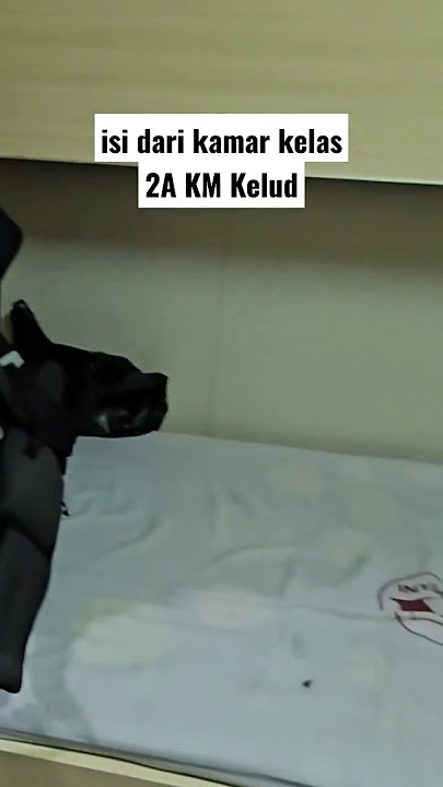 Penampakan kamar kelas 2A KM Kelud