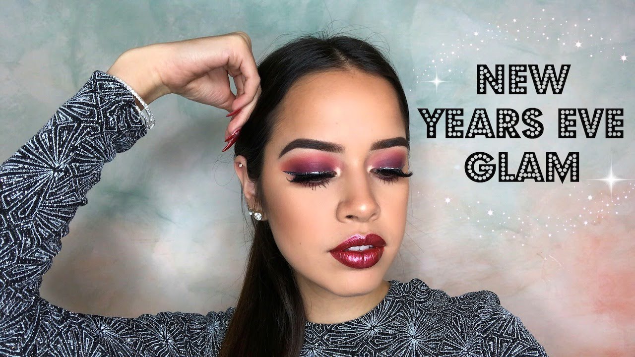 New Years Eve Makeup Glam Tutorial Youtube