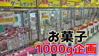 ゲーセンでお菓子は1kg取らないと人間失格だそうです【クレーンゲーム】 ゲーセンでお菓子は1kg取らないと人間失格だそうです【クレーンゲーム】
